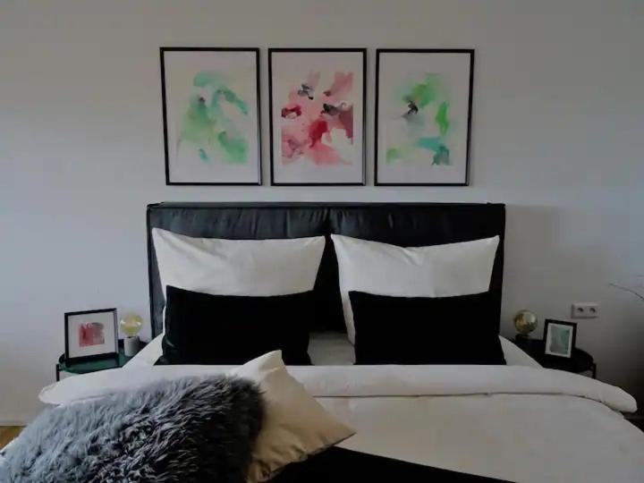 Modernes Apartment mit Traumhaftem Blick ins Grüne Bräunlingen Exterior foto